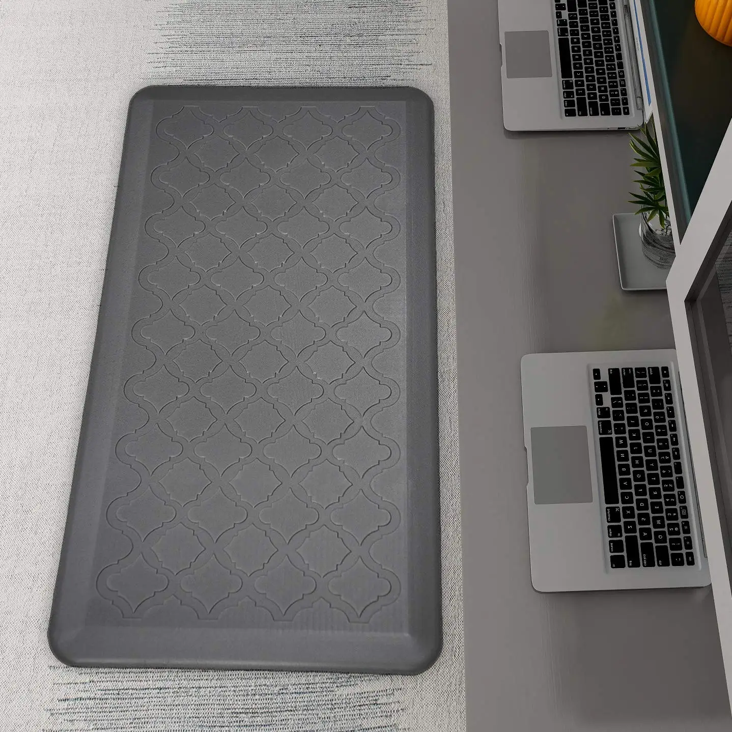 Art3d Premium Anti-Fatigue Comfort Mat, Non-Slip & All-Purpose Comfort - for Kitchen,Office Standing Desk (39x20inch,Grey)