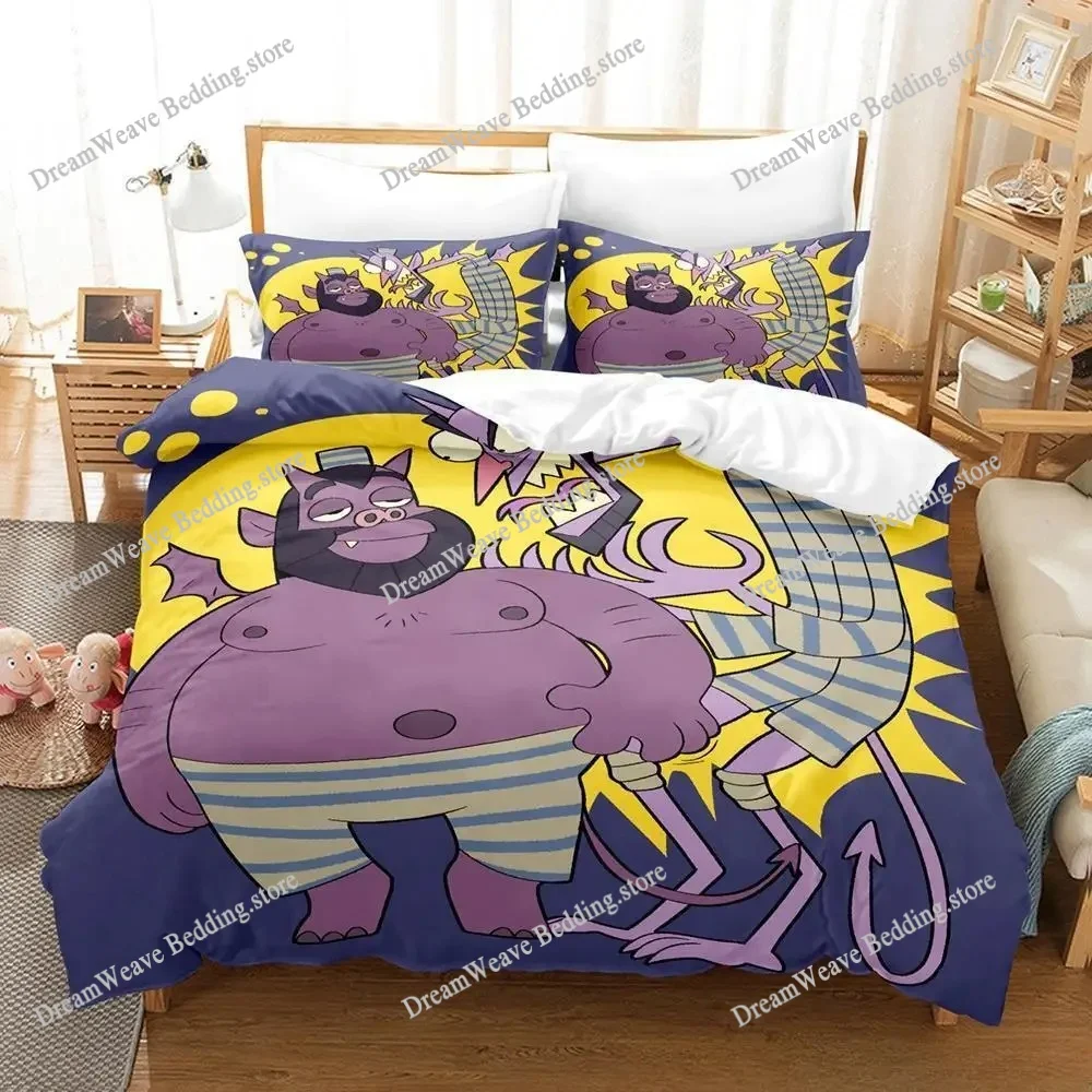 

New Wendell Wild Comedy Bedding Set Single Twin Full Queen King Size Bed Set Adult Kid Bedroom Duvet Cover Sets 3D Anime Bed