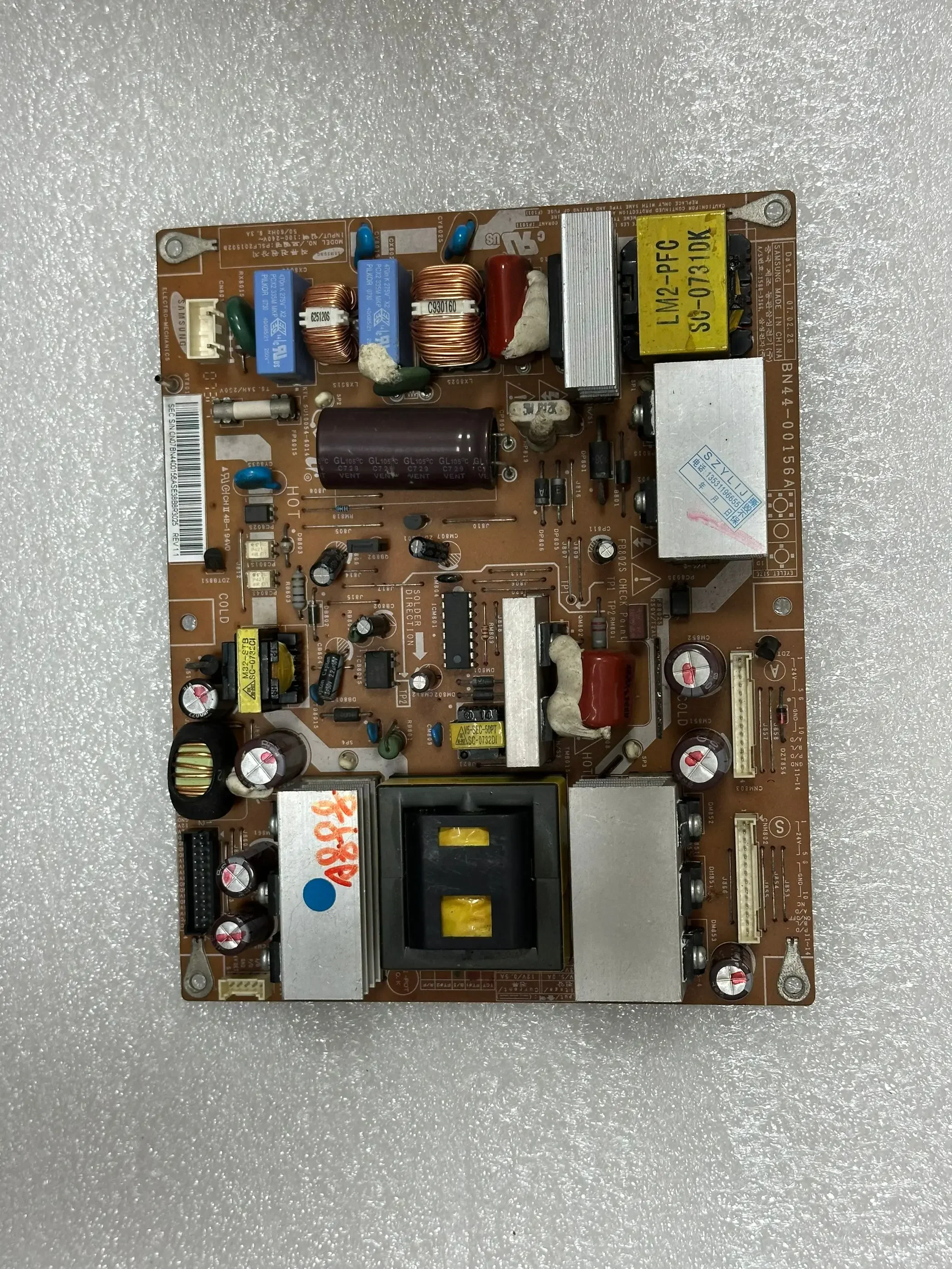 BN44-00191A BN44-00192A BN44-00192B BN44-00155A BN44-00156A Плата питания предназначена для телевизора LN26R71BAX LN26R81BX LN32R71BAX LN32R81BX