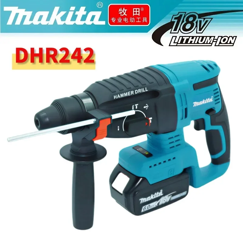 Makita DDF487 18V Bürstenloser Akku-Bohrschrauber Lithium-Akku Elektrischer Schraubendreher Kompaktes Werkstatt-Handwerkzeug