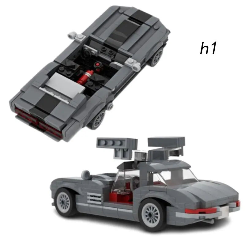 

MOC-94282 269pcs Car Small Particle Assembly Building Block Castle 3D Building Model Toy