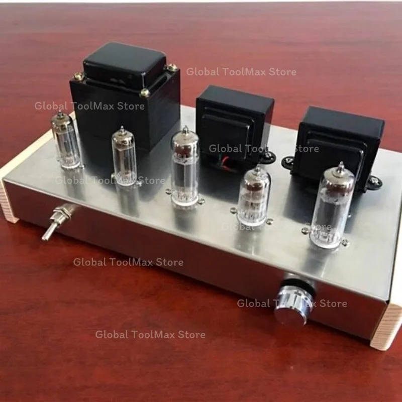 6P1 tube amplifier kit, finished Soviet DIY vacuum tube audiophile amplifier HiFi Stereo Audio Amplifier Home Sound System view 5
