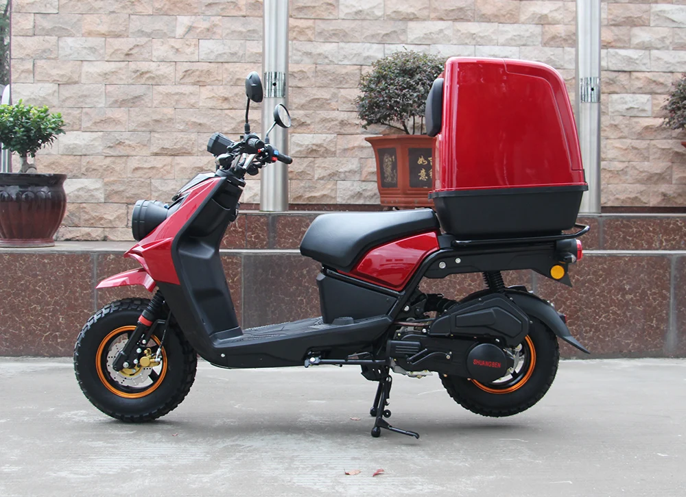 Factory Outlet Fuel Motorcycle 150cc 80km_h Scooter Motorcycle For Food Delivery