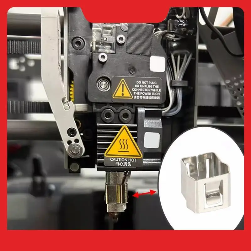 Klipsy do bloku grzejnego 10 szt. do drukarki 3D Bambu Lab X1/P1, klipsy do mocowania termistora/kartuszu grzejnego