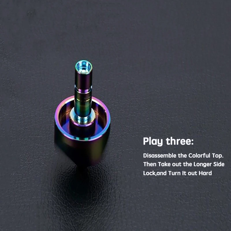 Decompressione quadrata Fidget Spinner cubo di dadi colorati Anti-ansia trottola giroscopio giocattoli antistress per adulti bambini