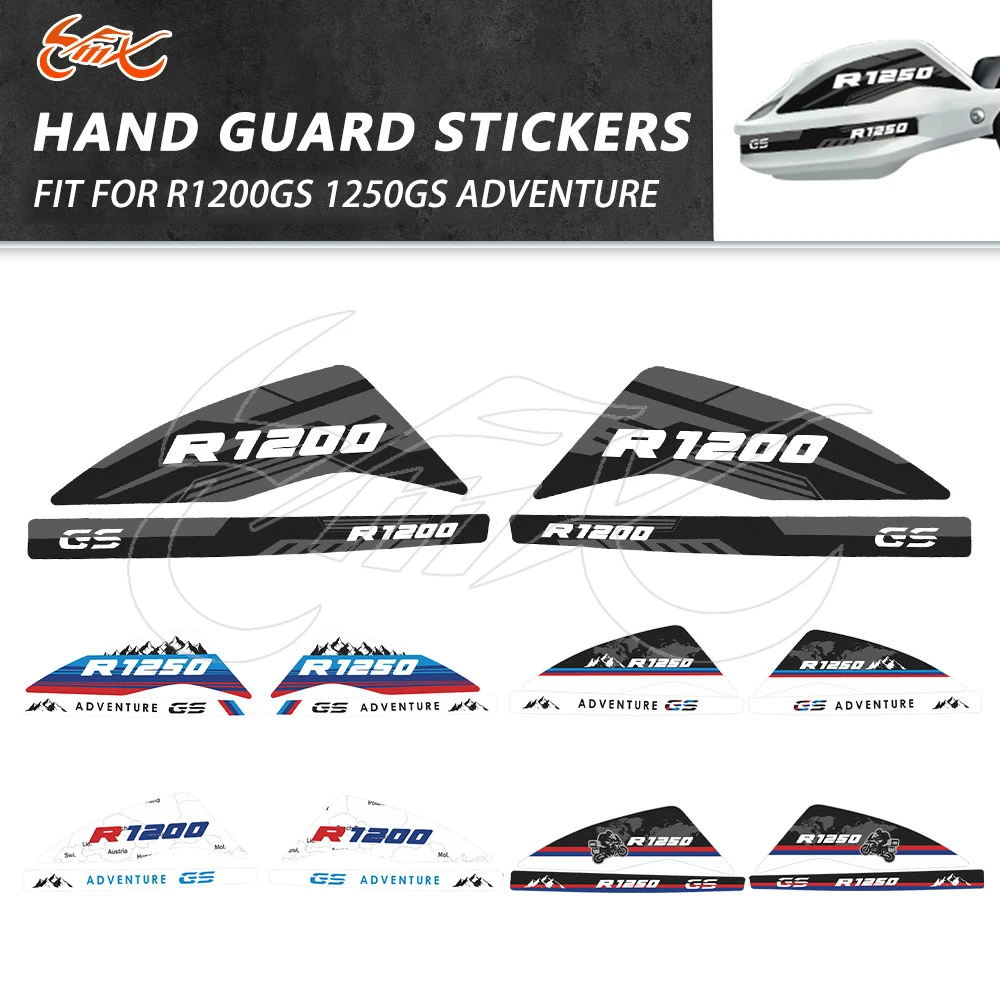 

Подходит для R1200GS ADV R1250GS Adventure Мотоцикл HandGuard Декоративные наклейки Защитная наклейка для рук