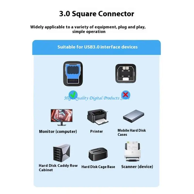 U2JEナイロン編組タイプCから3.0USB Bプリンターコード10000+ベンドテスト速い耐久性