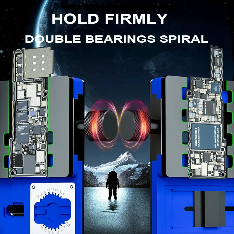 MECHANIC OriFix 3in1 Universal Double Bearing Fixture for Phone Motherboard Maintenance IC Chip Dot Matrix Projector Repair Jig