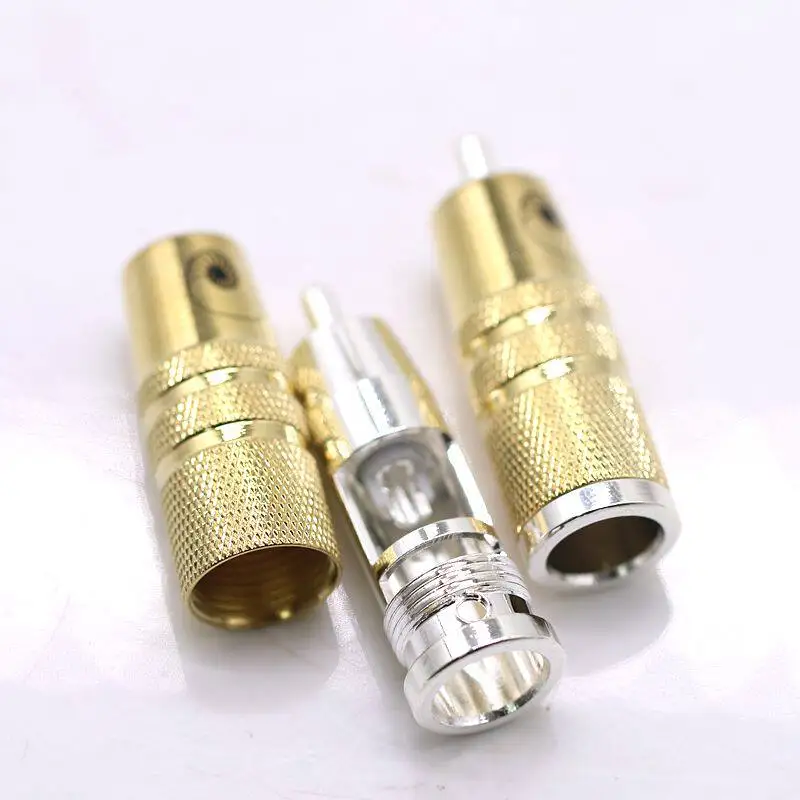 American Cardas Cardas, gold-plated lotus plug Fever audio HiFi audio signal cable RCA plug