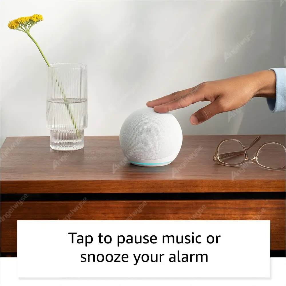 Imagem -06 - Original Echo Dot Smart Speaker para Crianças Alexa Sound Clock 5ª Geração Wifi