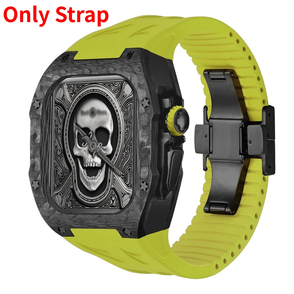 

Только ремешок из фторкаучука для спортивного браслета iWatch Ultra 3 49 мм Ultra 2 49 мм Ultra 49 мм