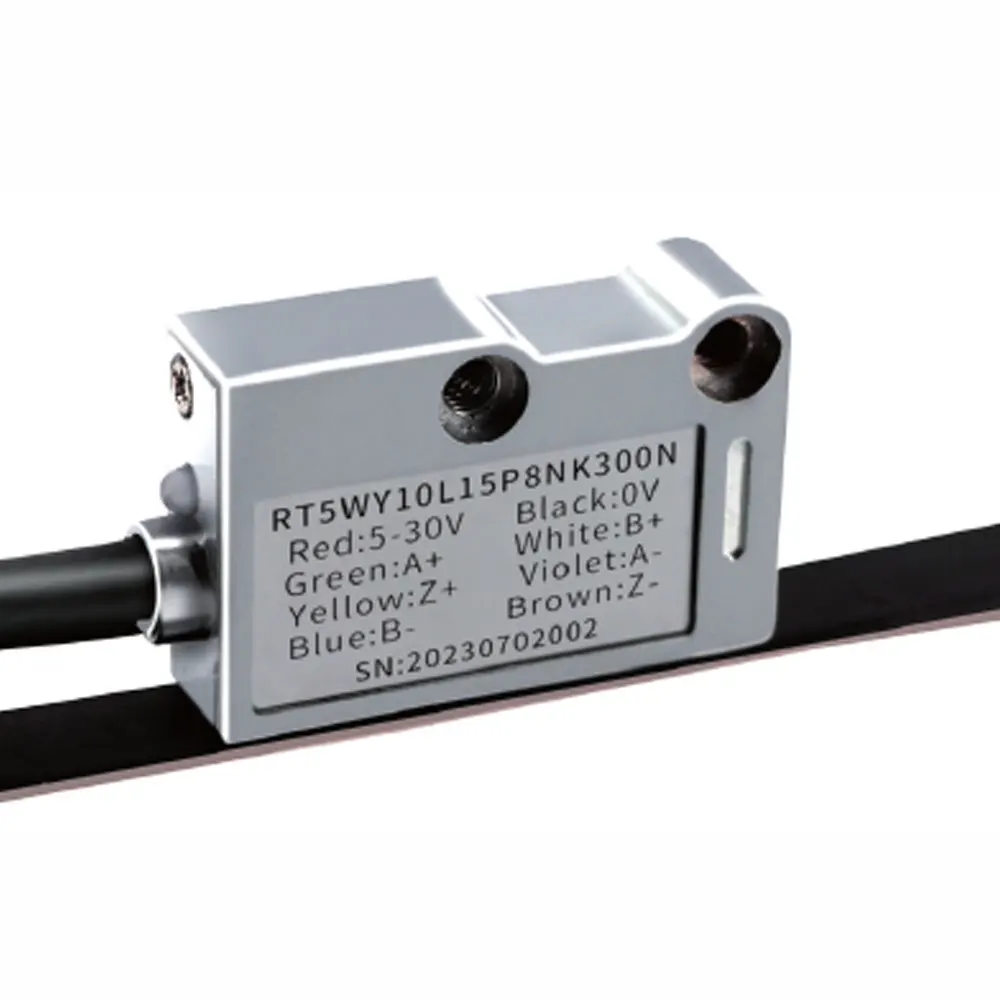 Enkoder magnetyczny z siatką magnetyczną serii MTS H5C, precyzyjna magnetyczna skala liniowa, elektroniczna linijka, system pomiaru bezkontaktowego.
