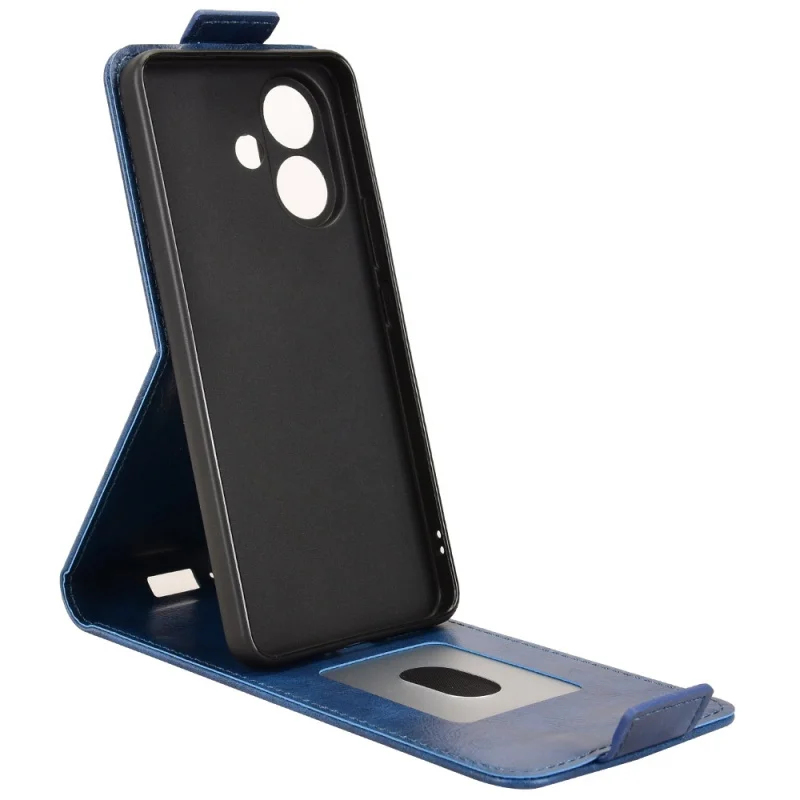 حافظة هاتف بمحفظة جلدية عتيقة لهاتف Vivo V60 Lite 4G/5G مع إطار صور لأعلى ولأسفل لحماية النمط