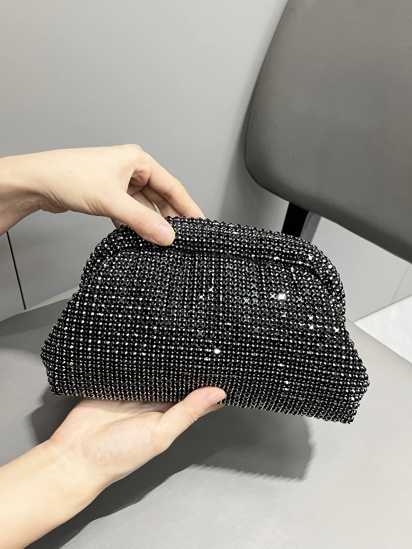 Luxury Designer Rhinestones Clutch Purse Bag for women handle bag Shoulder Bag Purse evening bag banquet bag