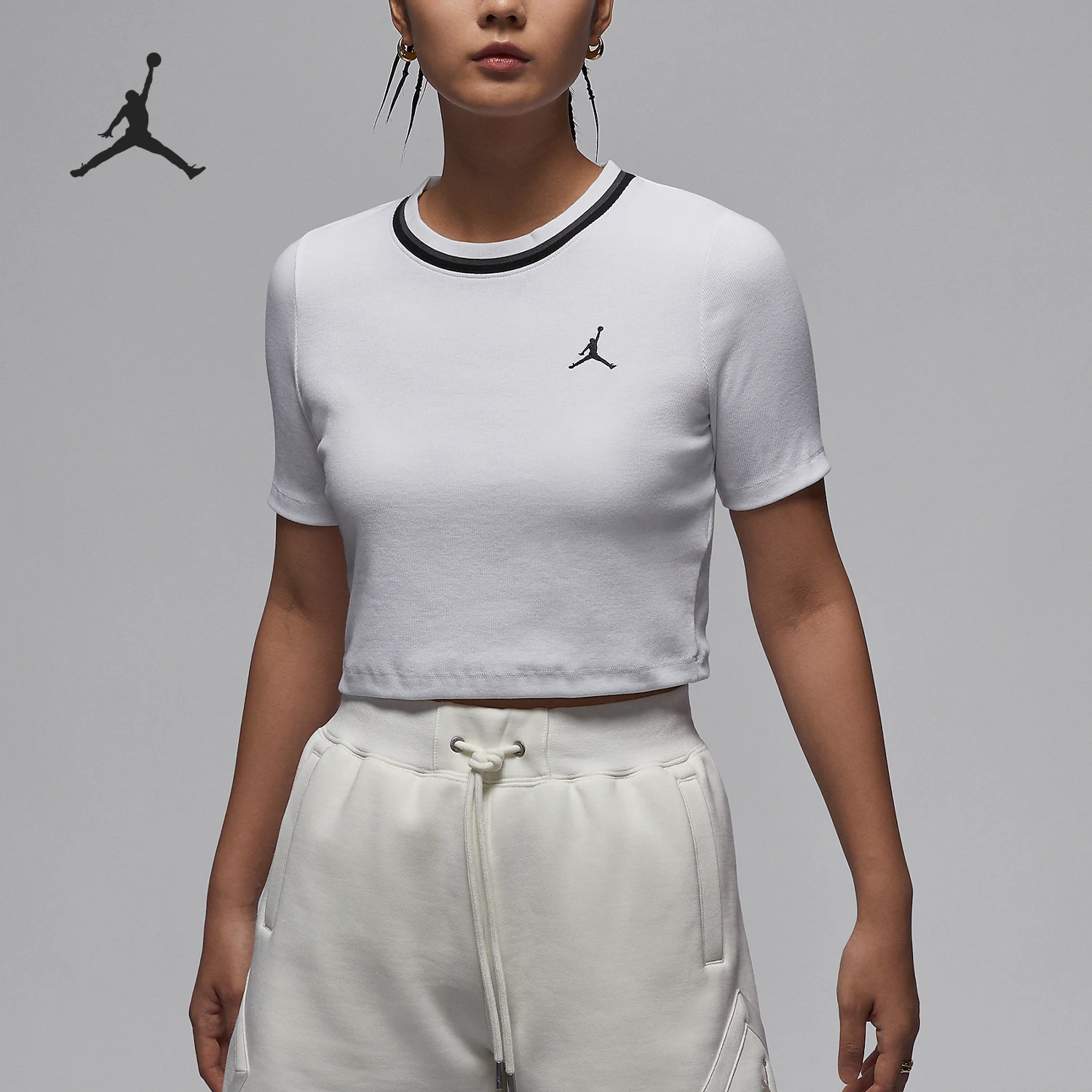 nike-official-authentic-jordan-women's-breathable-slim-fit-casual-short-sleeve-t-shirt-fv7090-100