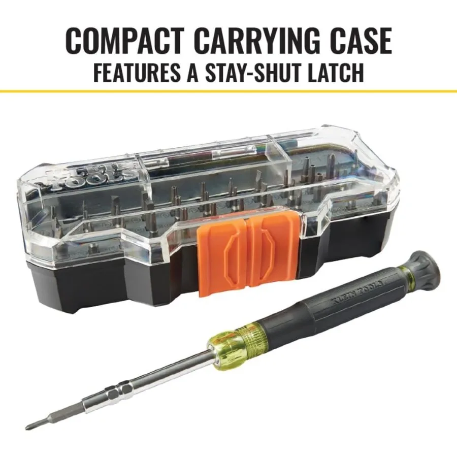 مجموعة مفكات براغي دقيقة 32717 مع مجموعة أدوات إصلاح AllinOne متعددة الوظائف تتضمن 39 بت لمنتجات Apple وغيرها