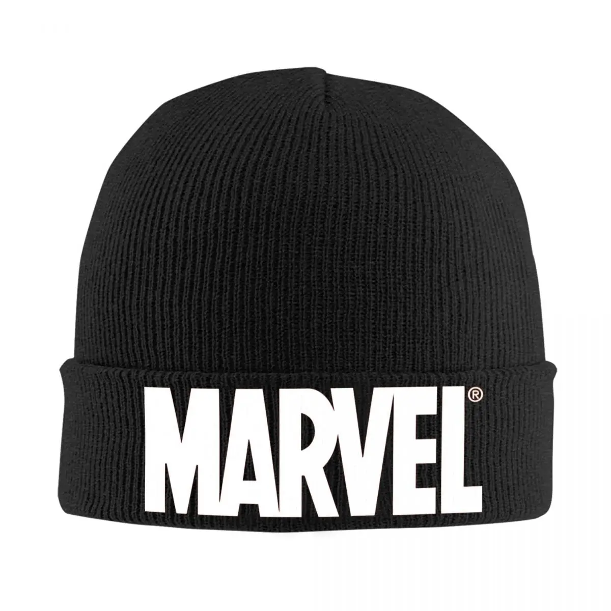 Czapki typu beanie Marvel modne czapki mężczyźni kobiety Outdoor Sport czapka robiona na drutach wiosenny projekt termiczna elastyczna czapka typu beanie