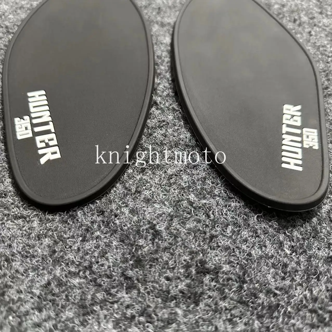 Motorcycle Tank Pad Protector Sticker Decal Gas Knee Grip Tank Traction Pad Side For HUNTER 350 4