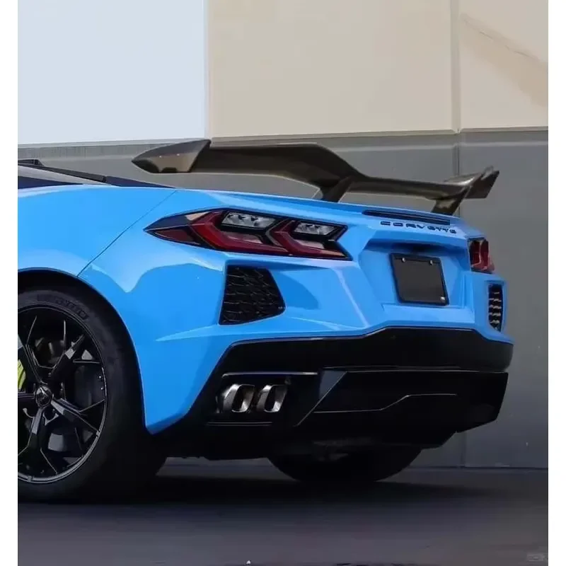 For 2019-2021 Corvette C8 Z07 NON-Z06/Z06 Carbon Fiber Rear Trunk Spoiler Wing