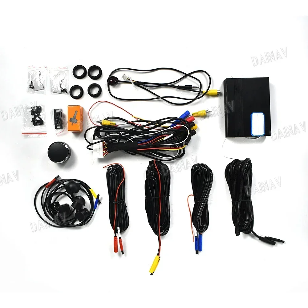 20252025360 car surround view monitoring system bird's eye view system 4 cameras DVR 1080P recorder/parking monitoring Universal