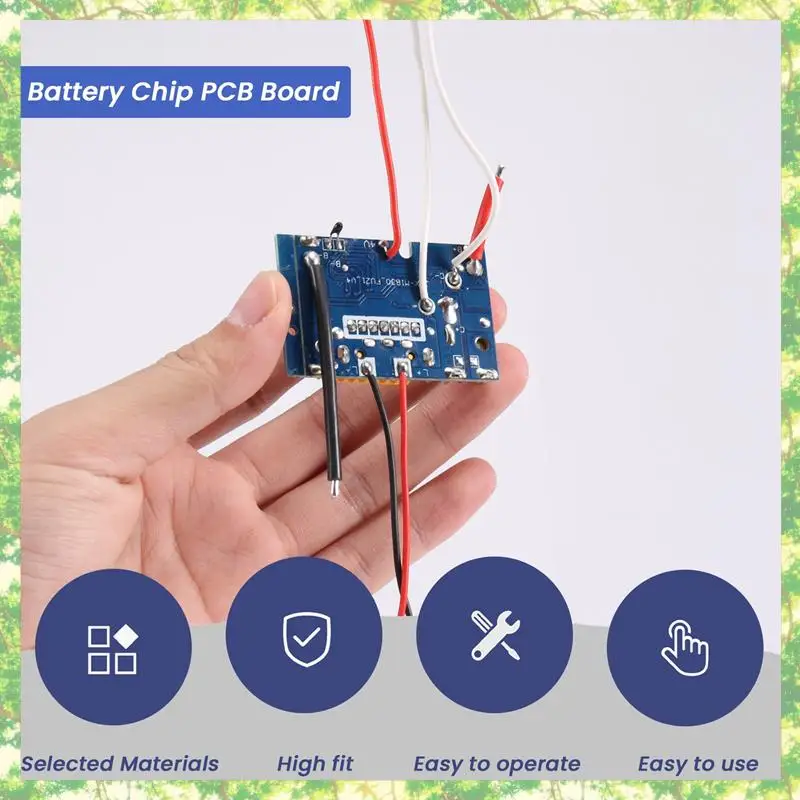 Placa de circuito de protección de carga PCB de batería de litio Smart-5Pcs para 18V 1.5Ah 3Ah 6Ah 9Ah BL1415 BL1430 BL1460 BL1490