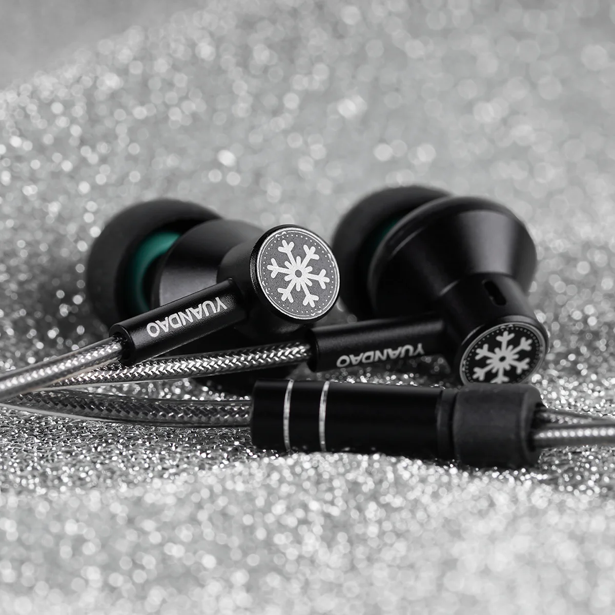 NICEHCK StringSnow 인이어 모니터 10mm 대형 다이나믹 드라이버 HiFi HD 마이크 장착된 헤드셋 3.5mm/Type-C 핸드폰 플레이어 컴퓨터용