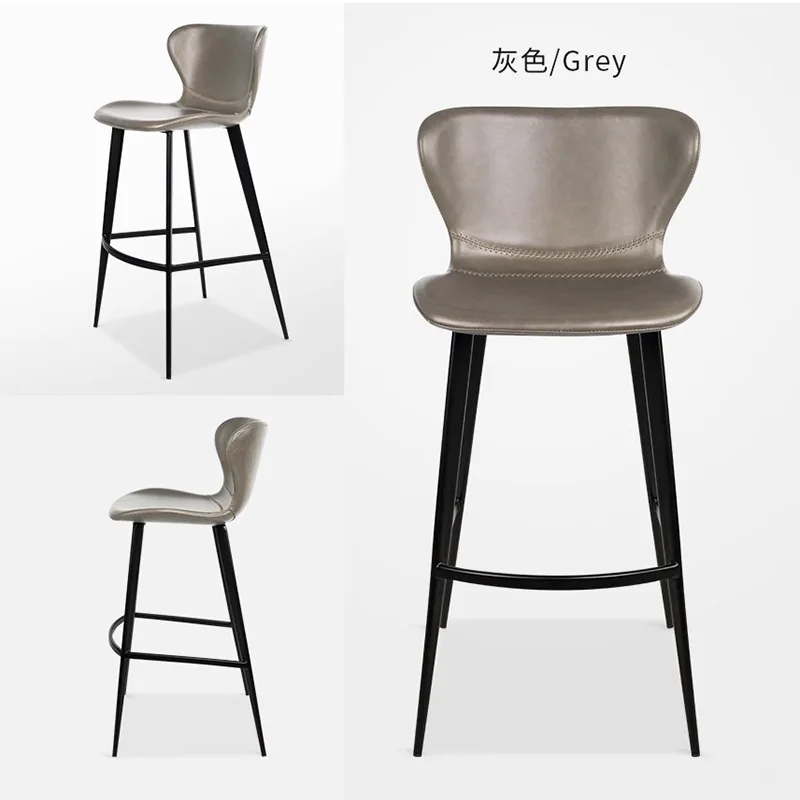 الشمال المطبخ بار البراز تصميم مطعم مع كراسي بار عالية الظهر الحديثة الجمالية الاسترخاء تشيس دي بار الأثاث العصري