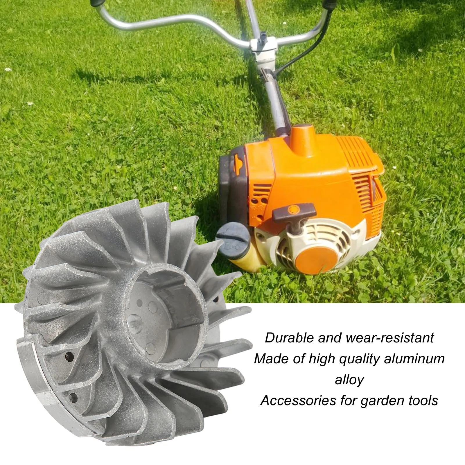 Chainsaw Flywheel Replacement Chainsaw Flywheel Aluminum Alloy Flywheel Chainsaw  Garden Tool for STIHL FS120 FS200 FS250