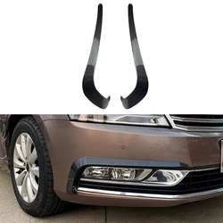 Front Bumper Spoiler Splitter Air Vent Fog Lamp Grille Trim For Volkswagen Passat B7 2011 2012 2013 2014 2015
