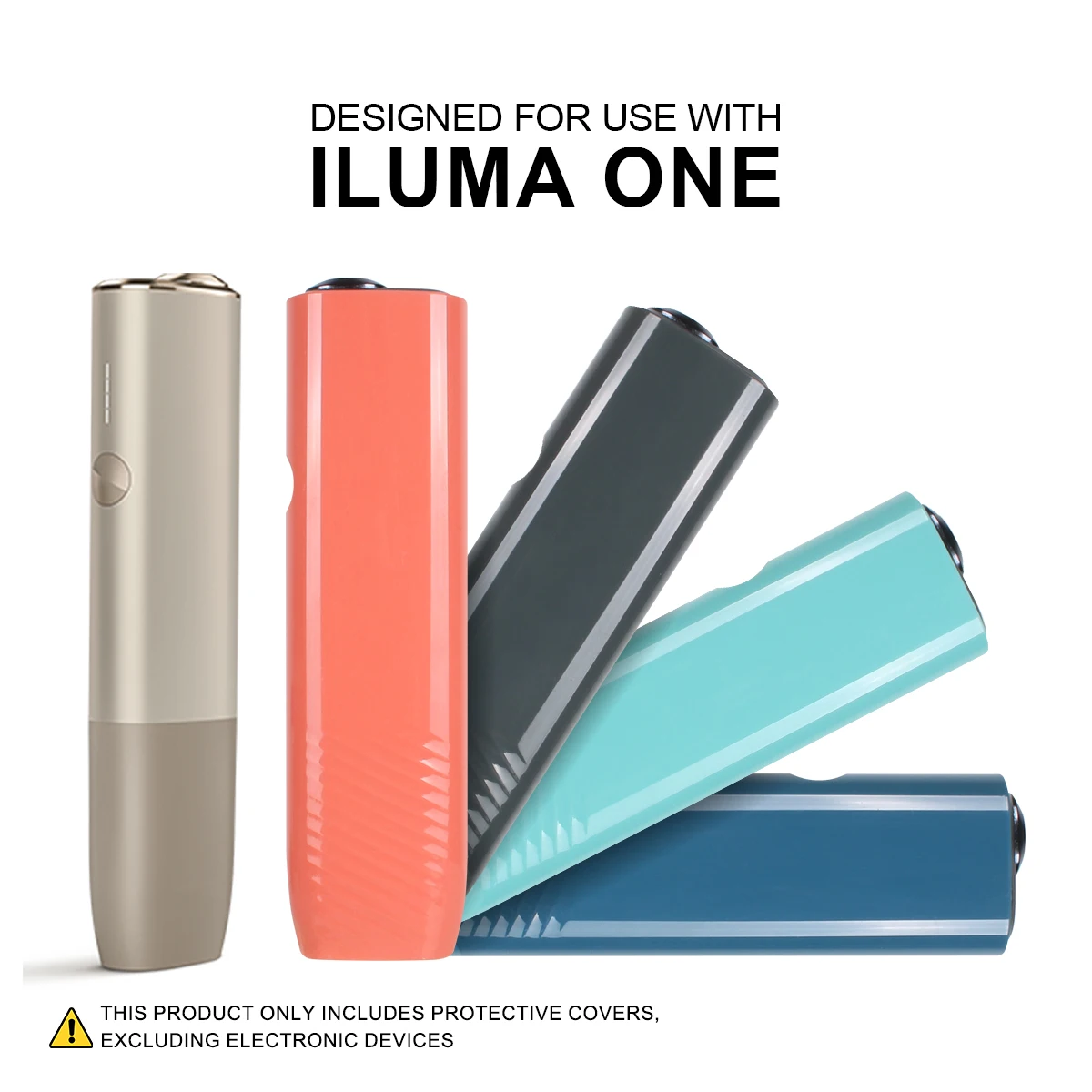 Funda de silicona compatible con ILUMA ONE, portátil y resistente a golpes, accesorio de cigarrillo electrónico moderno y protector.