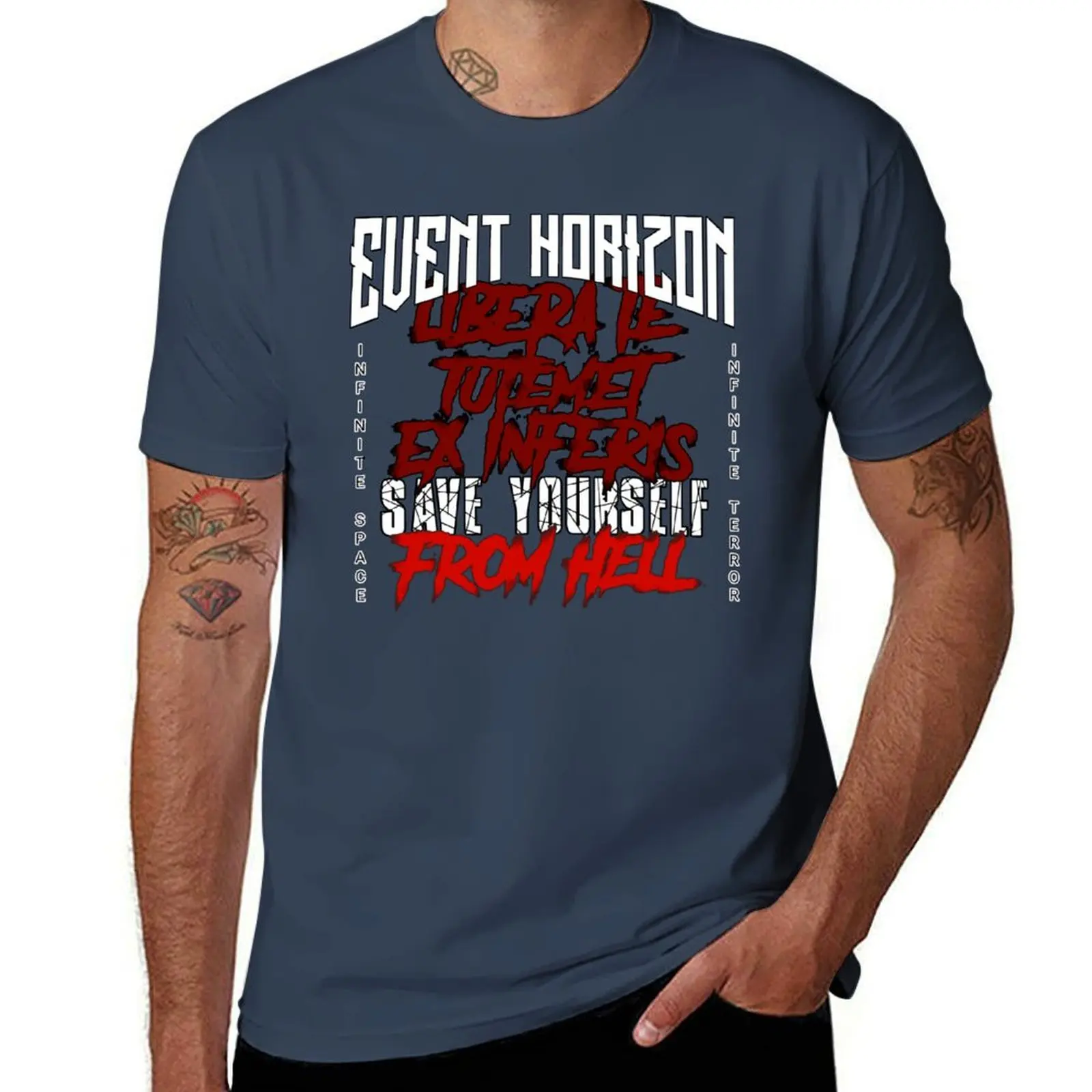 

Event Horizon Save Yourself From Hell T-Shirt anime t shirts for man t shirts with prints T-Shirt