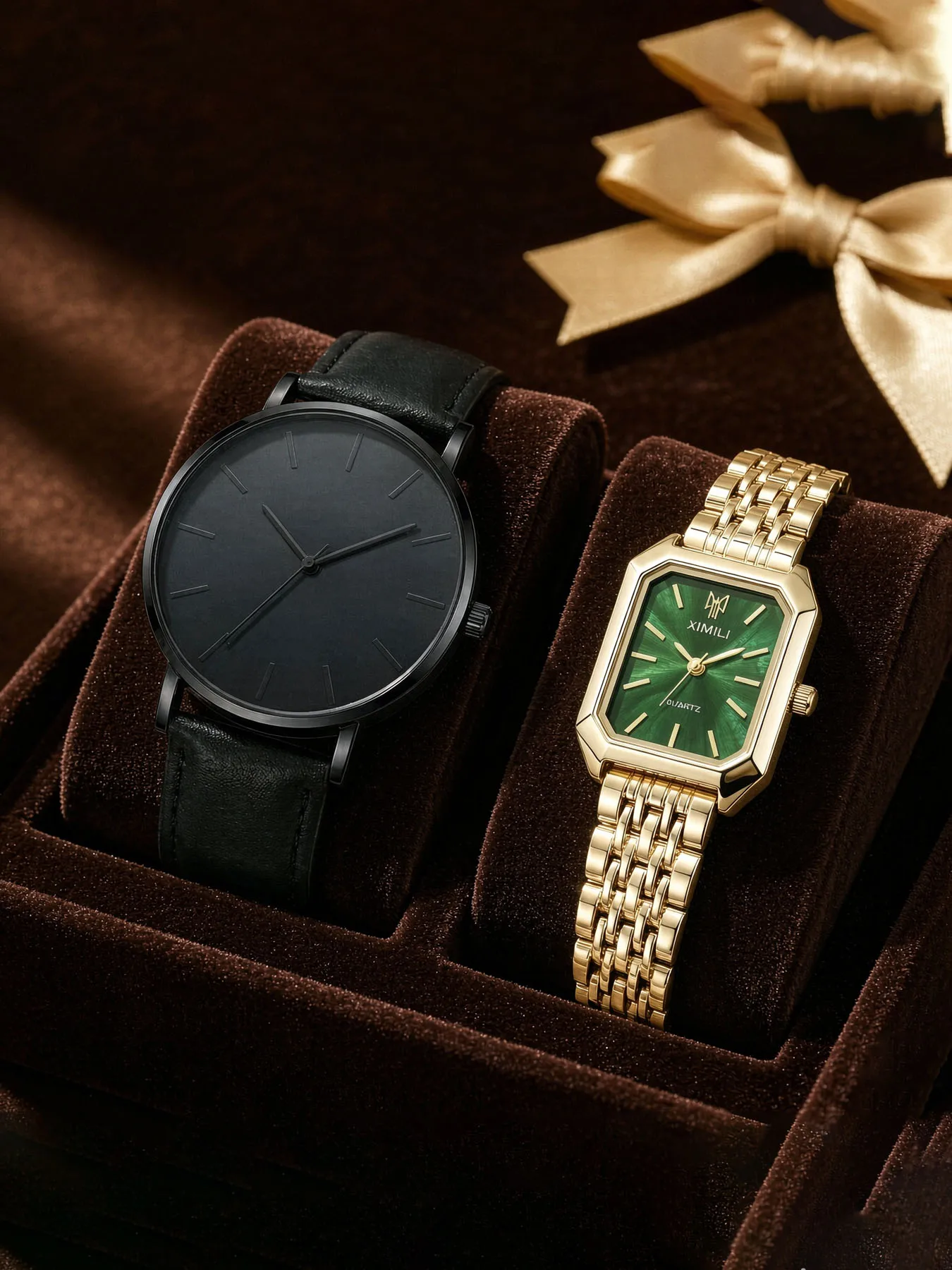 Belt Business Men's Watch Fashionable Simple Style Casual Couple Quartz Watch