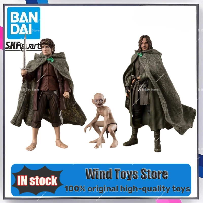 

В наличии Bandai S.H.Figuarts Aragorn (Lord of The Rings) Frodo Baggins & Gollum (Lord of The Rings) Модель подарка премиум-класса