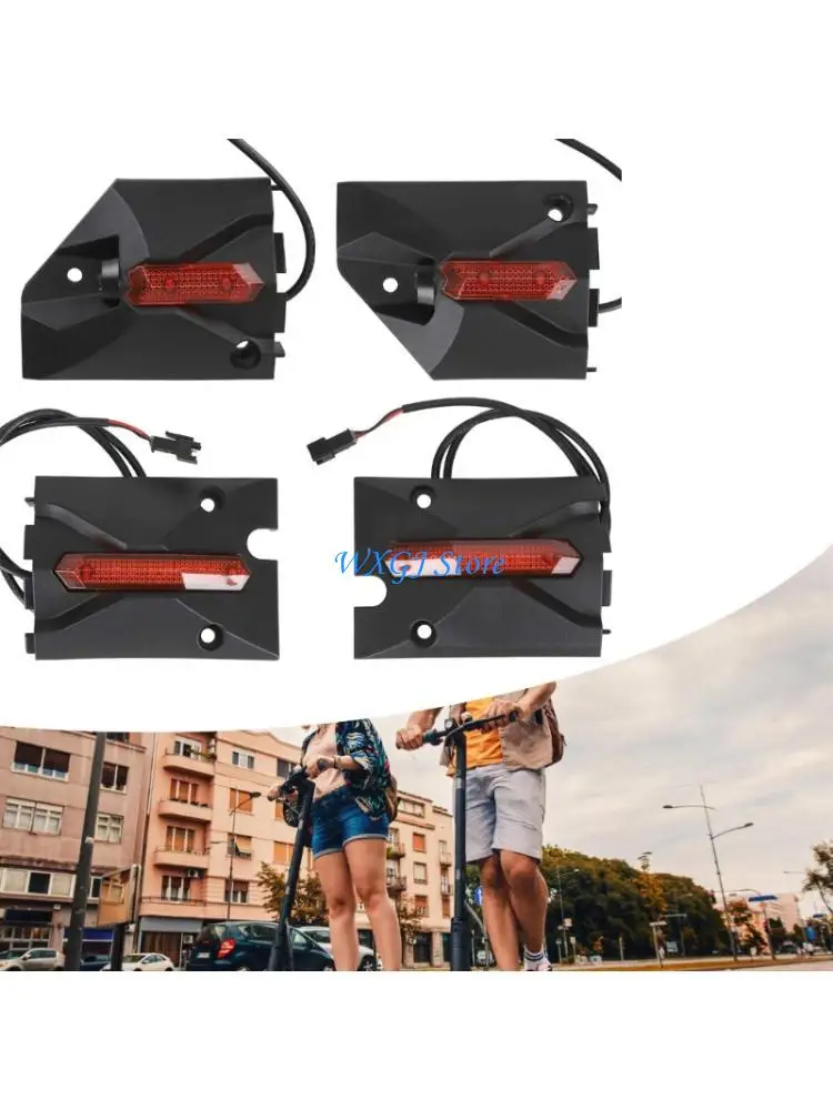 

37JE Weatherproof Scooter Safety Lights With Anti Shock Technology Tool Mounting Rain Ready Design Improved Visibility