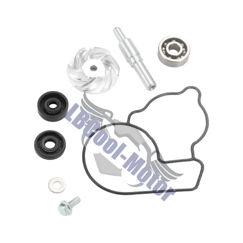 Imagen 2 del producto Kit de reparación de bomba de agua para Kawasaki KX250F 2004-2019 KX250X 2021-2024 KX250 2020-2021 92049-0061 92055-0010 sellos de junta tórica