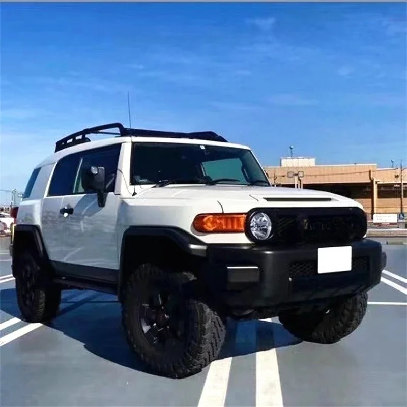 

Suitable For Toyota FJ Coolusawa Modified Front Bumper TRD Darth Vader Surrounded Front Bumper Bumper Leather