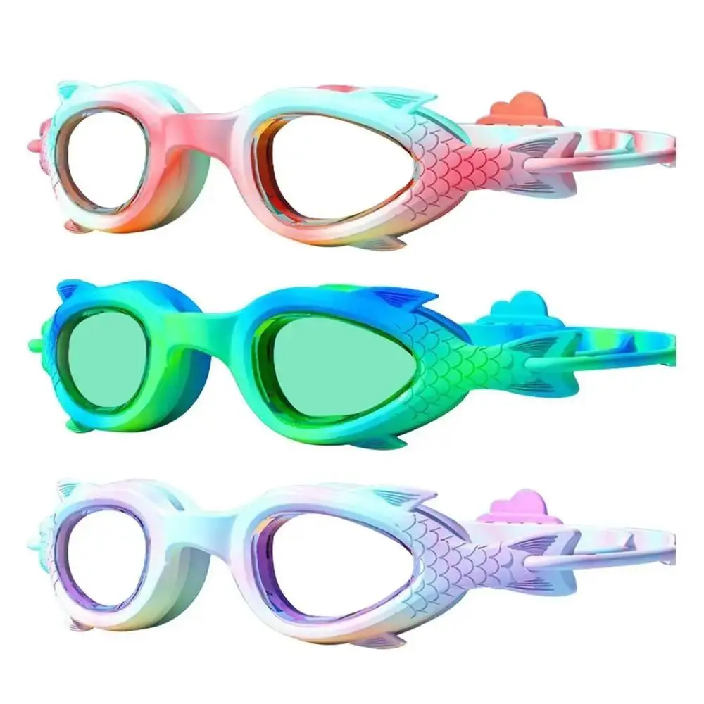 

Waterproof Children Swimming Goggles Silicone Anti Fog Mermaids Swim Glasses Cartoon Professional Child Swim Goggle Water Sports