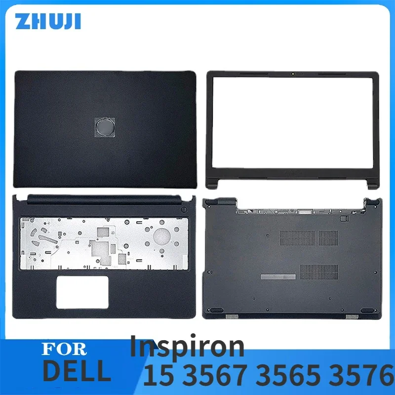 เคสปกหลัง LCD ที่พักแขนแล็ปท็อปของแท้ใหม่สำหรับ Dell Inspiron 15 3567 3565 3576 3568อุปกรณ์เสริมสำหรับโน้ตบุ๊คแล็ปท็อป