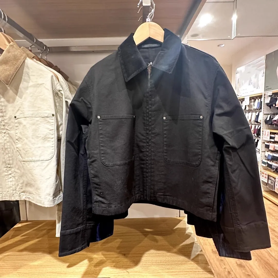 عارضة سستة ort Jaet Barn Sle الوقوف طوق Faionable معطف العمل مستودع ip المرأة زائد حجم ملابس خارجية #4