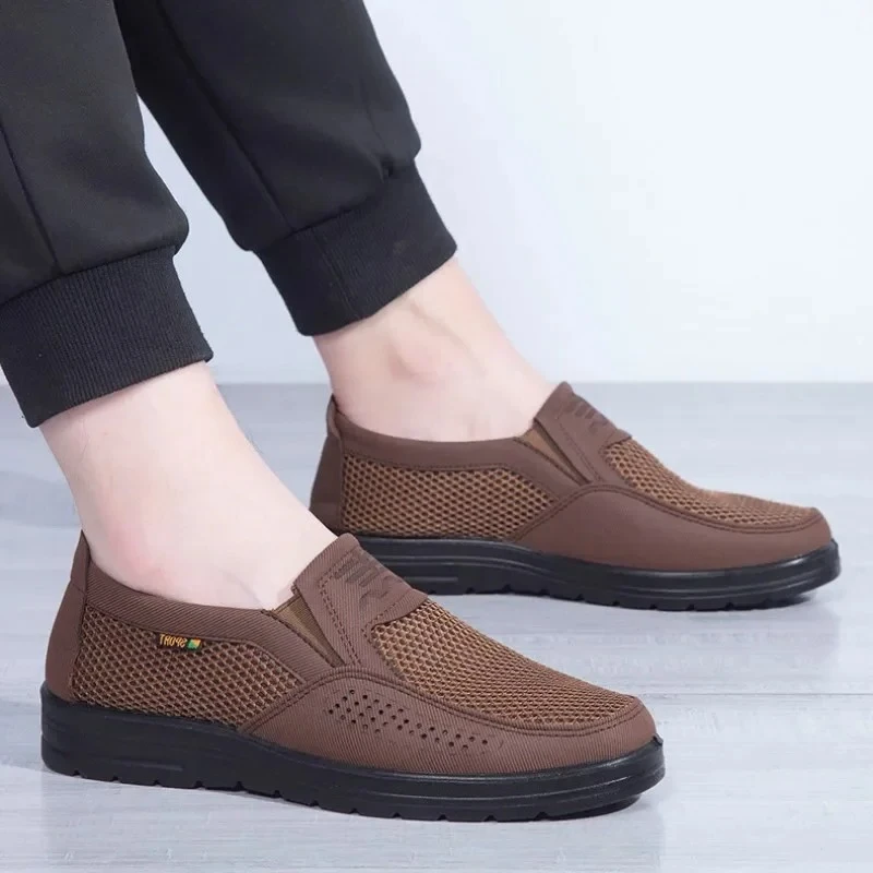

2026 Summer Hot sale Sneakers Men Fashion Casual Walking Shoes Breathable Mens Loafers Zapatillas Hombre men's casual