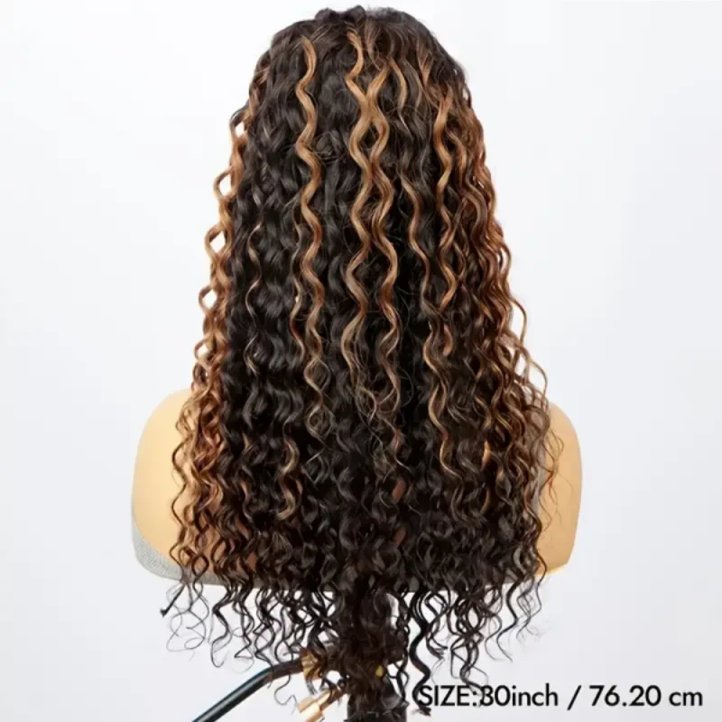 16-34 polegadas 1B/30 # Peru - Hd Lace Frontal Wig Human Hair Pre Plucked avaliação e preço