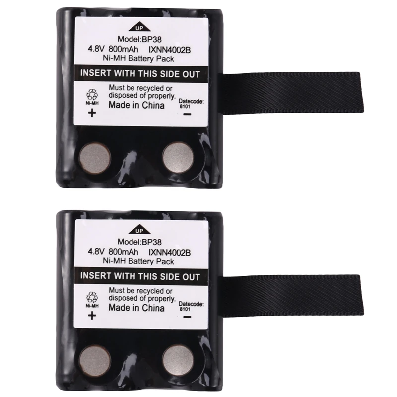 RISE-2X Ixnn4002b 800Mah Ni-Mh Battery For Motorola Tlkr T80 T80ex Xtr446 Xtb446 Xt180 Xtk446 Tlkr T61 T81 T5 T6 T7 T8 Radio