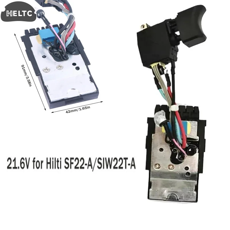 1PCS 21.6V Screwdrive Switch For SF22-A/SIW22T-A SF10W-A22 SFH22-A SFC-22A SF22A SFH22A SIW22TA SF10WA22 SF6A22 Power Tool Part