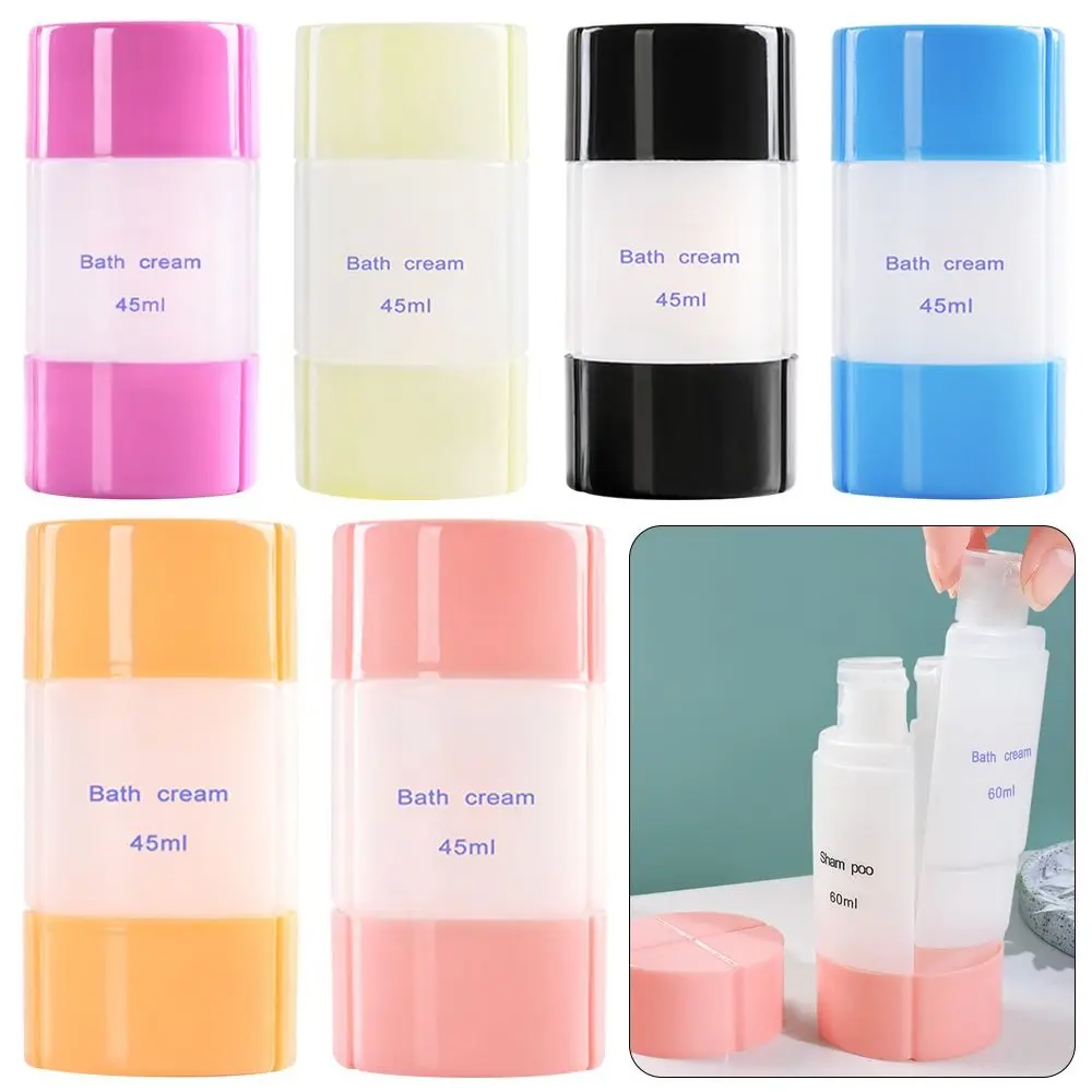 3Pcs/Set Cosmetic Travel Spray Bottle 45ml 3-in-1 Outdoor Makeup Container Personal Care Plastic Dispensing Container