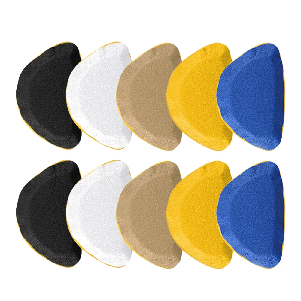 Almohadillas antifricción resistentes al desgaste, empuñaduras de talón para botas, tacones altos, zapatillas de deporte, insertos de cojín de talón, herramienta para el cuidado de los pies, 5 uds.
