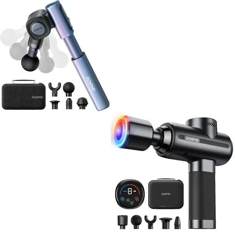 

Massage Gun with Heat and Cold Long Handle Massage Gun