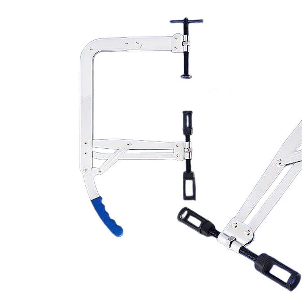 Multi-Functional Valve Spring Pliers for Overhead Cam Engines Downward Pressing Action with Ergonomic Silicone Gel Handles