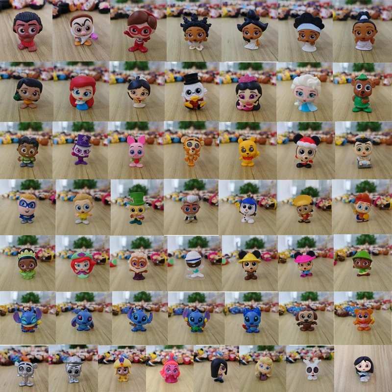 Orijinal Disney Karikatür Figürleri Doorables Sınırlı Nadir Bebek Cam Gözler Şekil Koleksiyonu Dikiş Mickey Mouse Tinker Bell Oyuncak