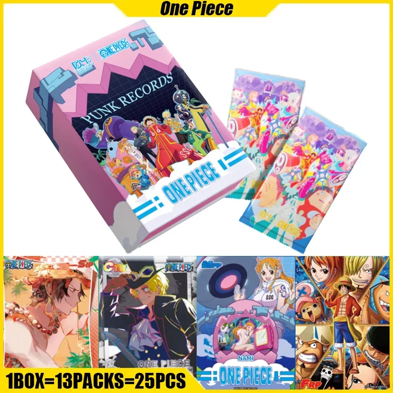 LUCKYCARD VOL.9 One Piece Cards Rush To The Future Anime Collection Cards Mistery Boxes Board Games Toys Birthday Gifts for Kids