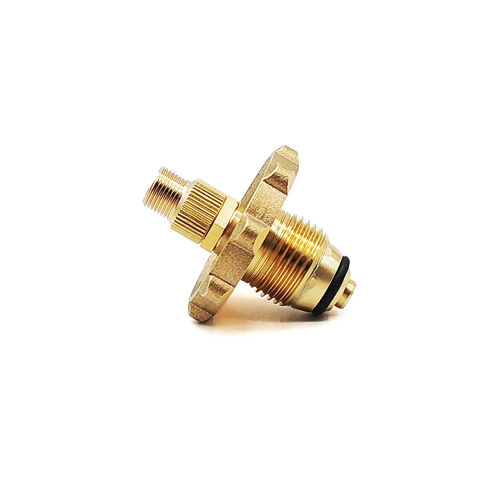 POL Propane Tank Adapter Copper LPG Tank Connector to EN417 Lindal Valve Stoves American Outdoor Gas Cylinder Adapter.